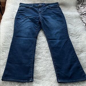 NYDJ Marilyn Straight Dark Blue straight leg  Jeans size 16